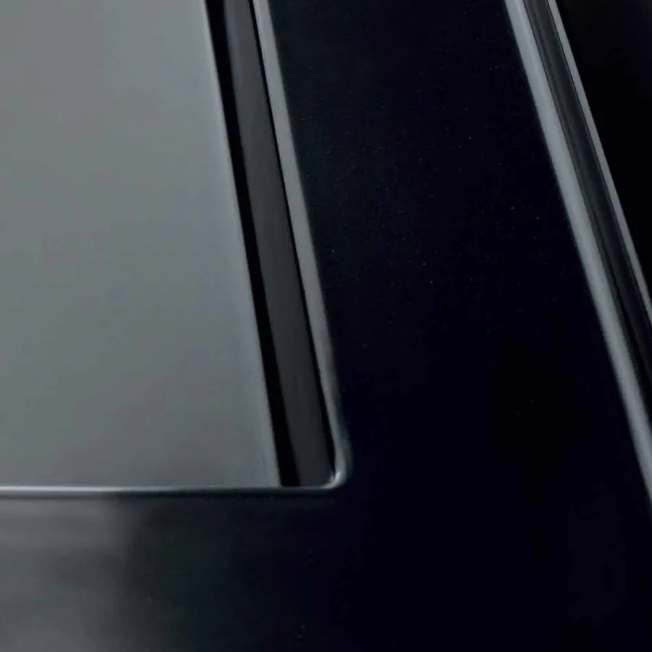 Lavabo de cerámica negro moderno Icon Alice Ceramica Viadurini