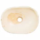 Lavabo sobre encimera hecho a mano de piedra de ónix - Barolo Viadurini