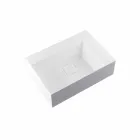 Lavabo cuadrado de diseño moderno hecho en Italia, Lavis Viadurini