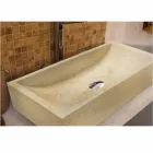 Soporte Cuadrado Encimera Piedra Natural Beige Yakarta Viadurini