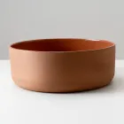 Lavabo sobre encimera de tierra natural en varios acabados - Balance Viadurini