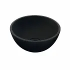 Encimera Apoyo Tondo en Negro Basalto Kali Viadurini