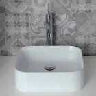 Lavabo de diseño de cerámica Made in Italy Leivi Viadurini