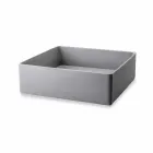 Lavabo sobre encimera de diseño con placa de resina - Duca Viadurini