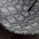 Lavabo sobre encimera de diseño cerámico hecho en Italia Animales. Viadurini