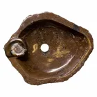 diseño de lavabo de mármol empotrado / apoyo Samir, de una sola pieza Viadurini