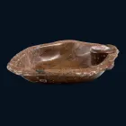 diseño de lavabo de mármol empotrado / apoyo Samir, de una sola pieza Viadurini