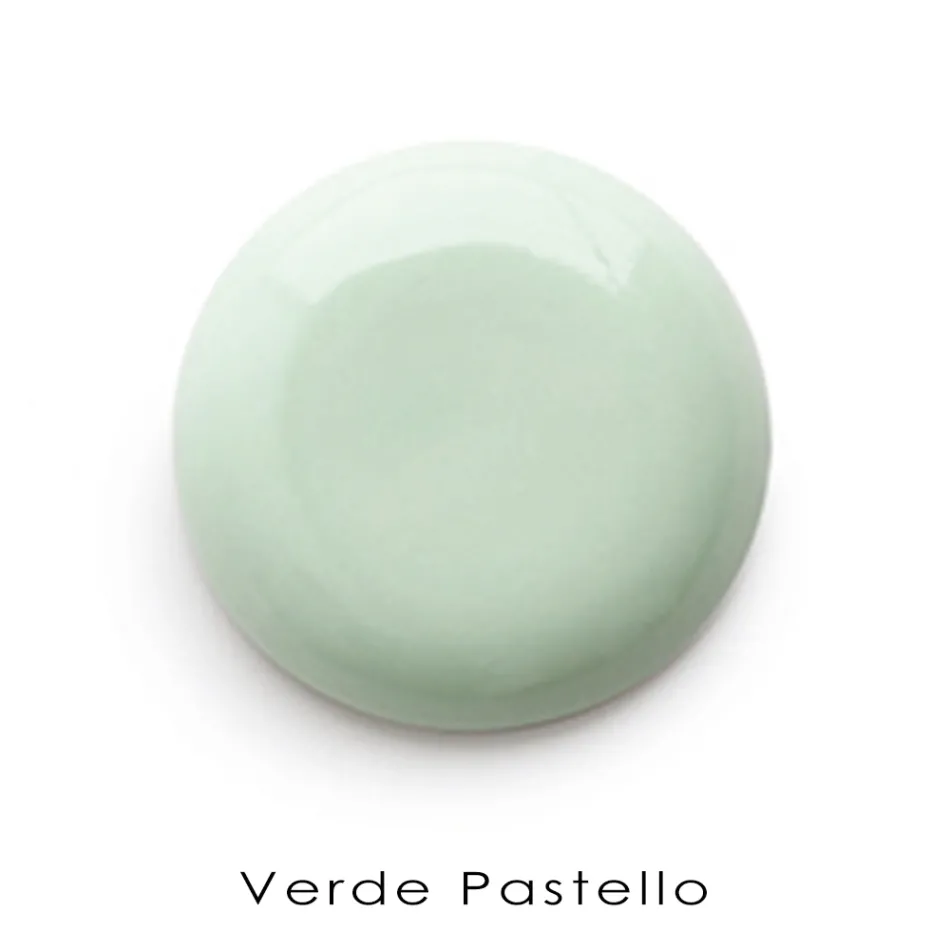 Lavabo de esquina independiente de cerámica de color moderno 42 cm - Angelino Viadurini