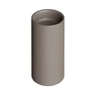 Lavabo de encimera de cerámica de pie fabricado en Italia - Ragazza Viadurini