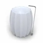 Lavabo de pie de diseño moderno Cactus, hecho en Italia Viadurini