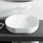 Lavabo de diseño de baño independiente hecho en Italia Dalmine Medium Viadurini