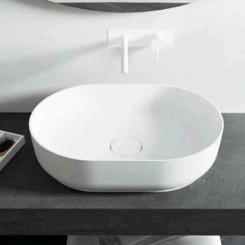 Lavabo de diseño de baño independiente hecho en Italia Dalmine Medium