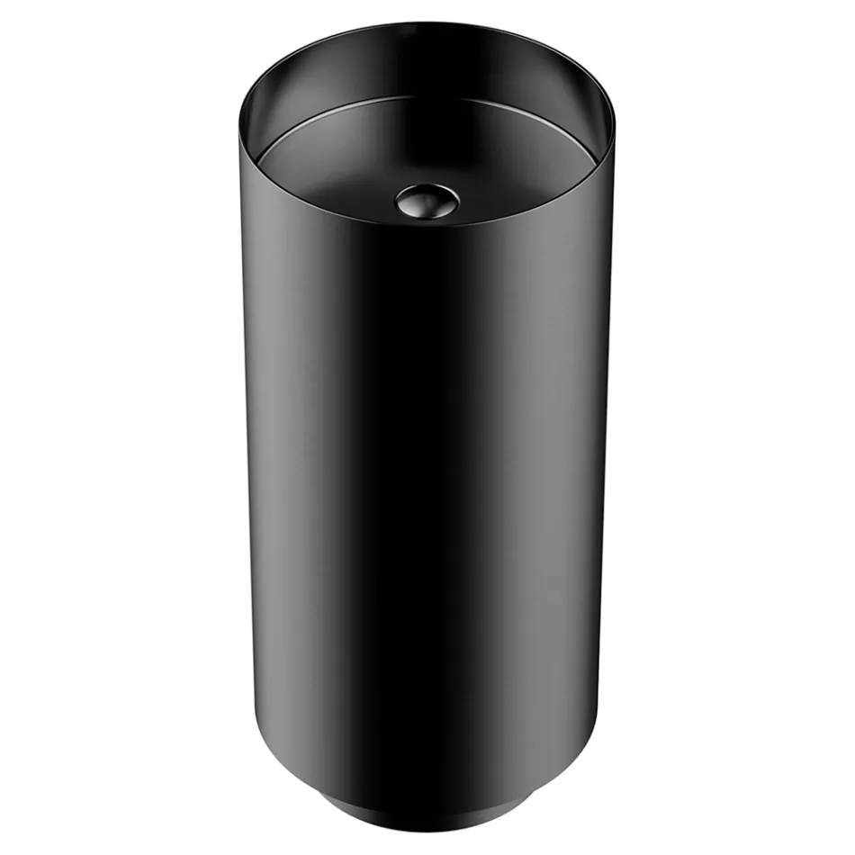 Lavabo independiente de diseño en acero inoxidable en diferentes acabados - Jasmine Viadurini