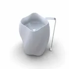 Lavabo de diseño moderno. Flor hecha en Italia. Viadurini