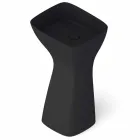 Lavabo de cerámica moderno independiente hecho en Italia, Firmino Viadurini