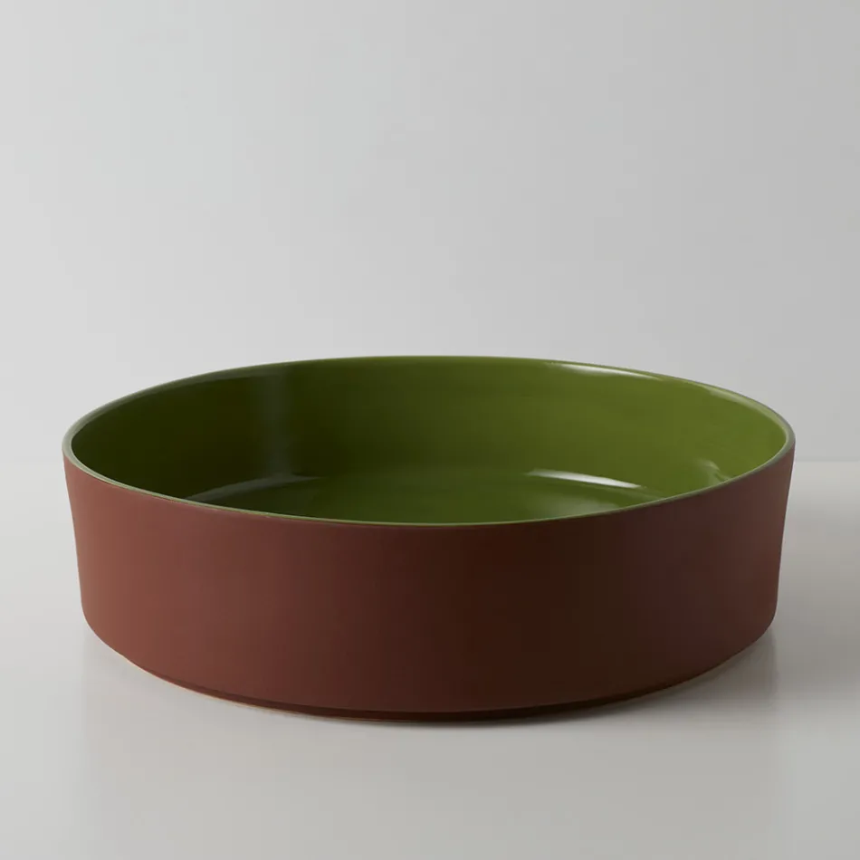 Lavabo de gres porcelánico en diferentes acabados Made in Italy - Sobre Viadurini