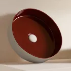 Lavabo de gres porcelánico en diferentes acabados Made in Italy - Sobre Viadurini