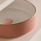 Lavabo en gres porcelánico de diferentes acabados Made in Italy - Sobre Viadurini