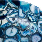 Lavabo sobre encimera Sasha en piedra ágata, pieza única hecha a mano Viadurini