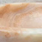 Ana design lavabo de piedra natural en diseño, hecho a mano Viadurini