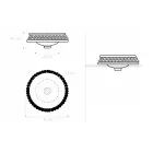 Lavabo de porcelana con pétalos aplicados a mano Made in Italy - Amarone Viadurini