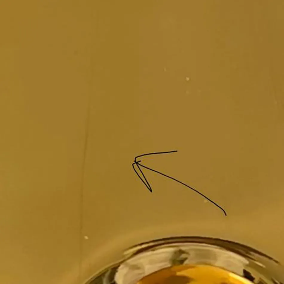 Lavabo sobre encimera moderno en cerámica dorada hecho en Italia Sofia Viadurini