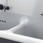 lavabo tanque de doble pared de diseño moderno de cerámica Jack Viadurini