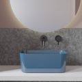 Lavabo de Cerámica Disponible en Diferentes Colores Made in Italy - Basket