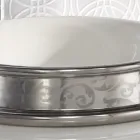 Lavabo semiencastrado en diferentes acabados en Fire Clay Made in Italy - Erasmo Viadurini