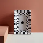 Lavabo semiencastrado en Fire Clay de Diferentes Acabados Made in Italy - Ultima Viadurini