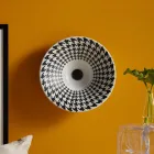 Lavabo semiencastrado en porcelana francesa de primera calidad - Pausa Viadurini