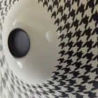 Lavabo semiencastrado en porcelana francesa de primera calidad - Pausa Viadurini