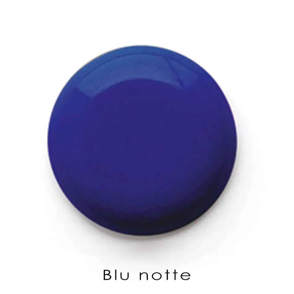 Lavabo suspendido angular de cerámica blanca y coloreada 42 cm - Angelino Viadurini