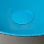 Lavabo sobre encimera en Raku oscuro fabricado en Italia - Drip Viadurini