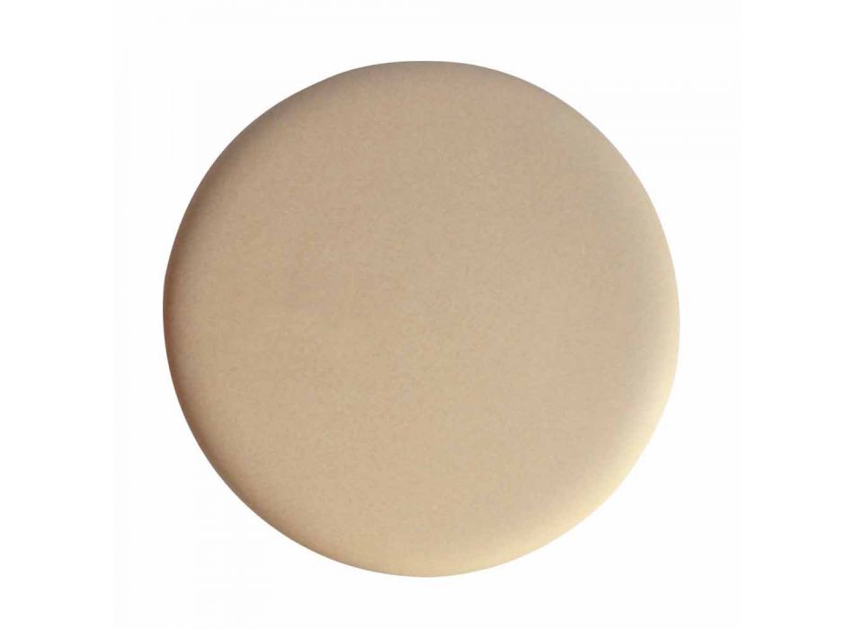 Sun Circle redondo lavabo de cerámica con un diámetro de 40 cm Viadurini