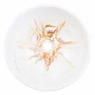 Lavabo de soporte de diseño en resina dorada - Dogliola Viadurini