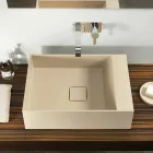 Lavabo sobre encimera de diseño producido en Italia, Lavis Viadurini