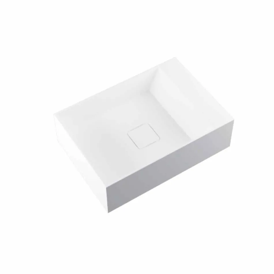 Lavabo sobre encimera de diseño producido en Italia, Lavis Viadurini