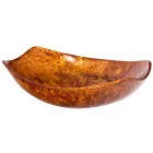 Fregadero moderno sobre encimera a base de resina - Malgrate Viadurini