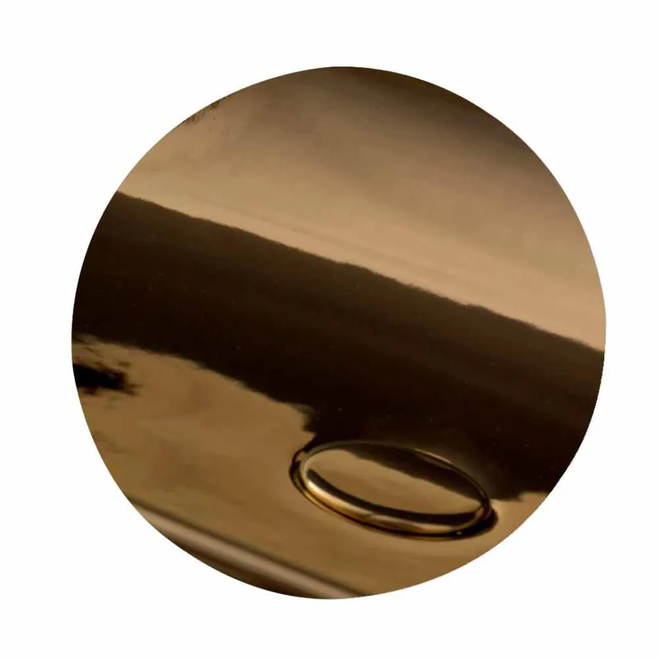 Fregadero de cerámica suspendido o suspendido L 90cm hecho en Italia, Gais Viadurini