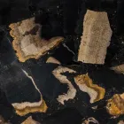 Fregadero sobre encimera hecho a mano en piedra de río, Palizzi Viadurini