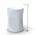 Fregadero independiente de columna moderno producido en Italia, Syracuse Viadurini