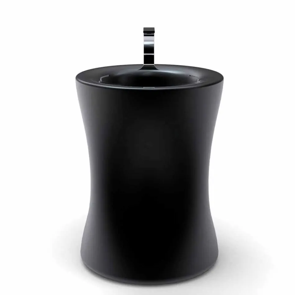 Fregadero independiente de columna moderno producido en Italia, Syracuse Viadurini