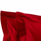 Sábanas de color liso completas en satén de algodón para cama doble - Hibiscus Viadurini