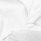 Sábana ajustable doble de lino blanco de lujo Made in Italy - Fiumano Viadurini