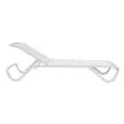 Tumbona de exterior Solaya 194x65 cm en aluminio y textileno Viadurini