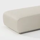 Tumbona de exterior con acolchado en goma drenante Made in Italy - Bahias Viadurini