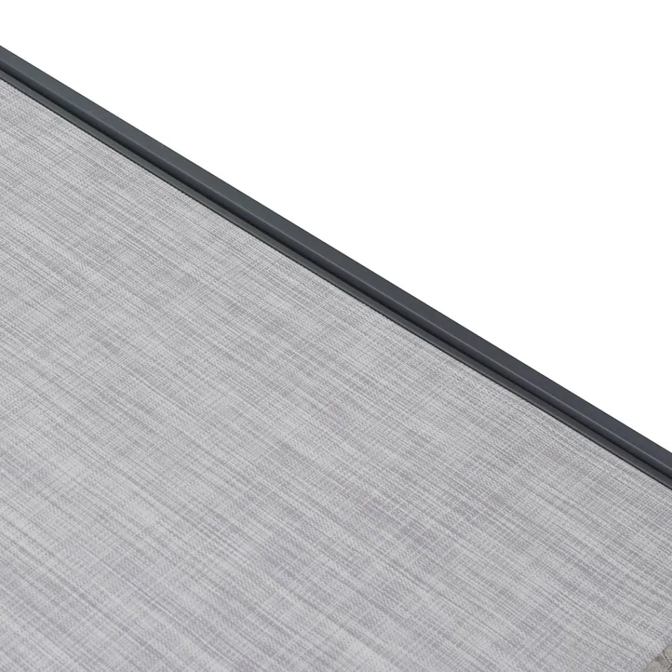 Tumbona de Exterior en Aluminio con Diferentes Acabados - Chapa Viadurini