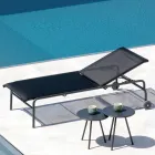 Cuna de jardín apilable en acero Made in Italy 2 piezas - Arwen Viadurini