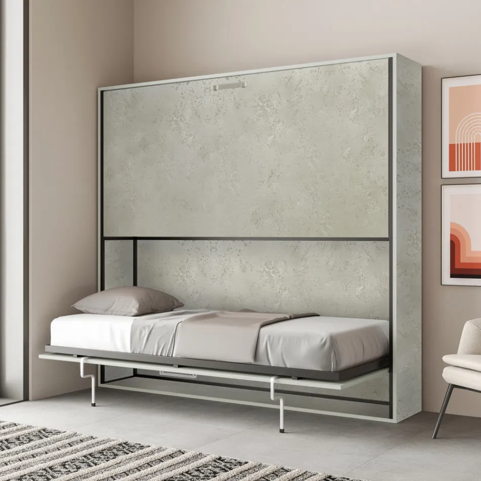 Litera plegable horizontal fabricada en Italia - Colaborativa Viadurini